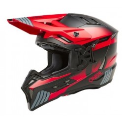 Oneal Κράνος EX-SRS Hitch V.24 ECE 22.06 μαύρο/κόκκινο Moto Cross